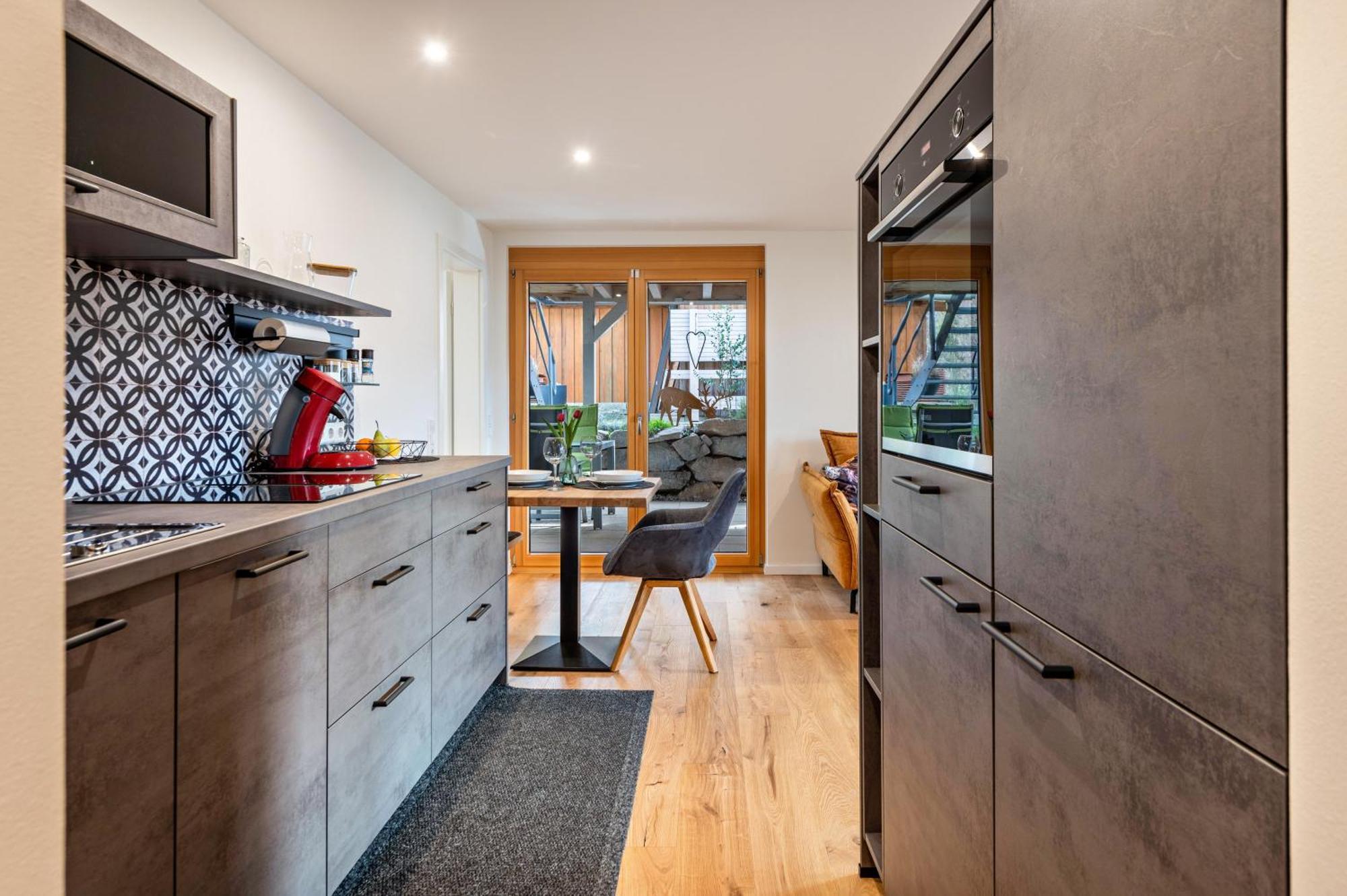 Ferienwohnung Heimatschoen Muenstertal Bagian luar foto