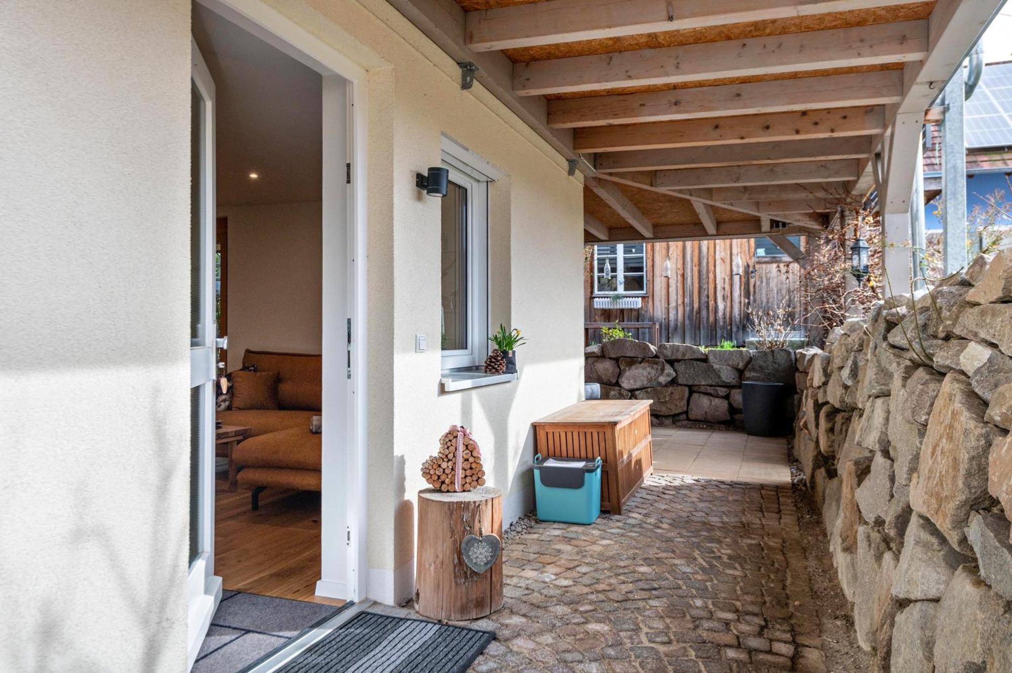 Ferienwohnung Heimatschoen Muenstertal Bagian luar foto